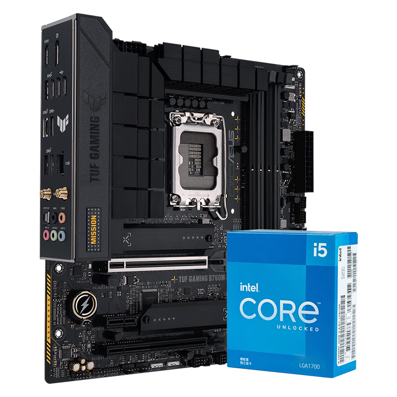 ˶ASUSH610/B760 װ Ӣض12 i5 12490F/12600KF/i512400Fװ CPUװ Uװ ˶ TUF B760M-PLUS WIFI D4 i5ʵ2149Ԫ
