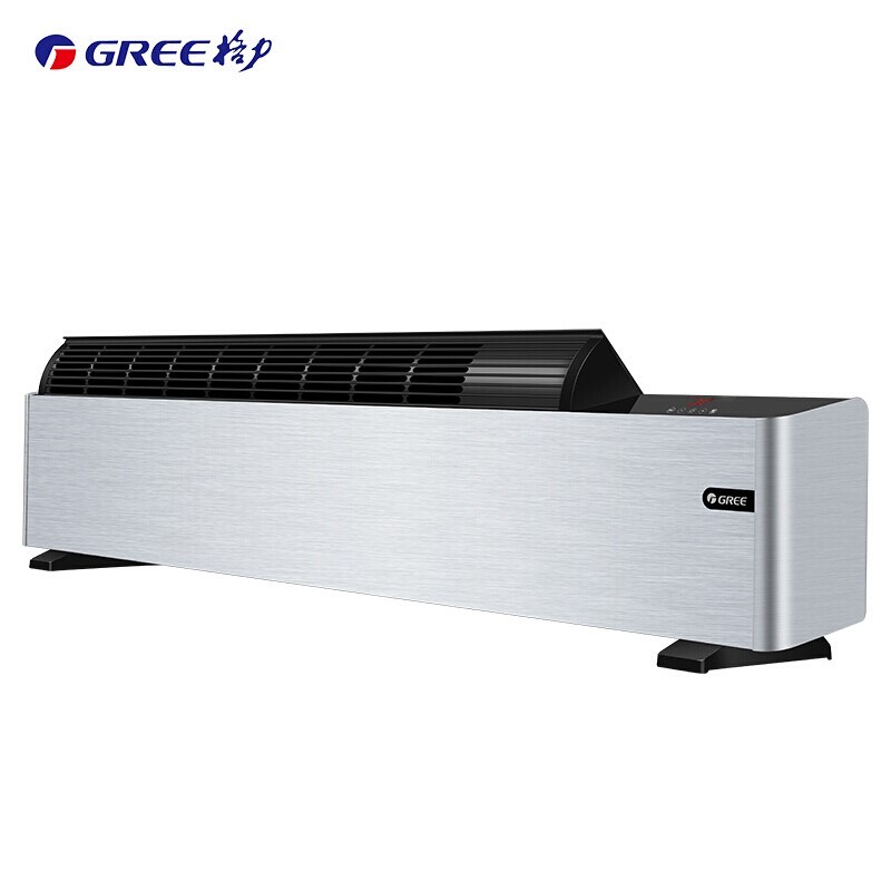 格力(gree) 踢脚线取暖器家用地暖式智能盖板暖风机电节能省电暖气