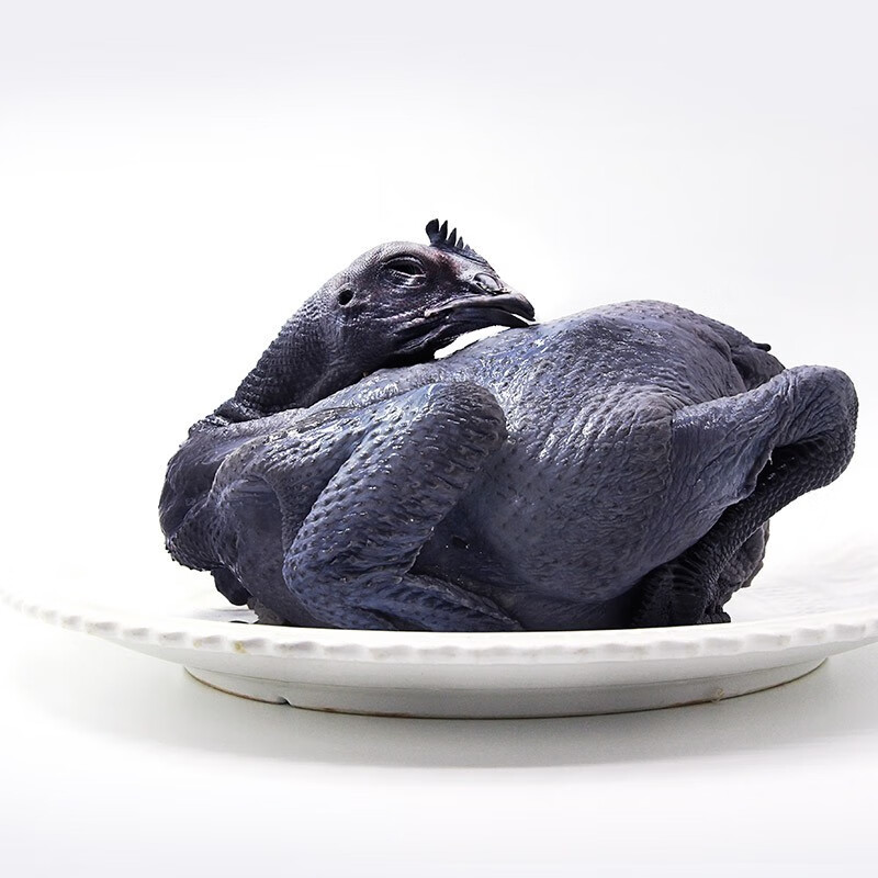 天农食品 供港乌鸡1.2斤 山林散养乌凤鸡乌骨鸡整鸡肉 月子餐炖汤生鲜食材 清远乌鸡1.2斤