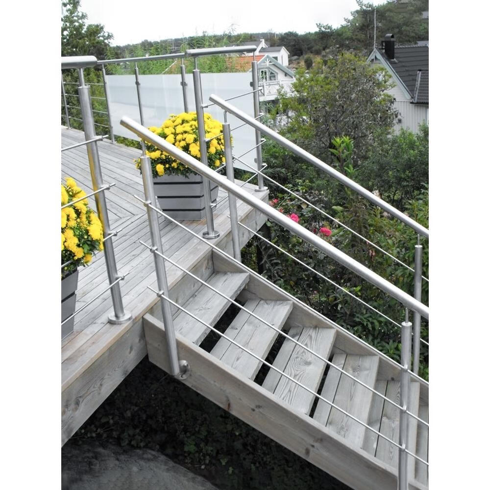 现代家用栏杆 304材质38圆管-850高度