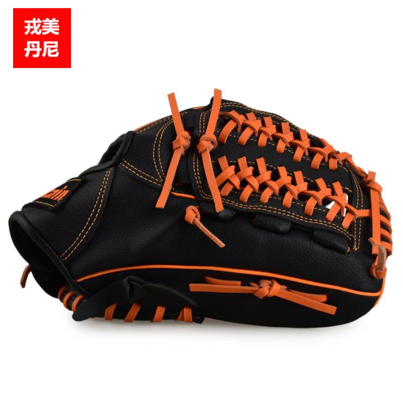 棒球手套牛皮棒球手套垒球成人投手儿童少年青年训练捕手牛皮青少年