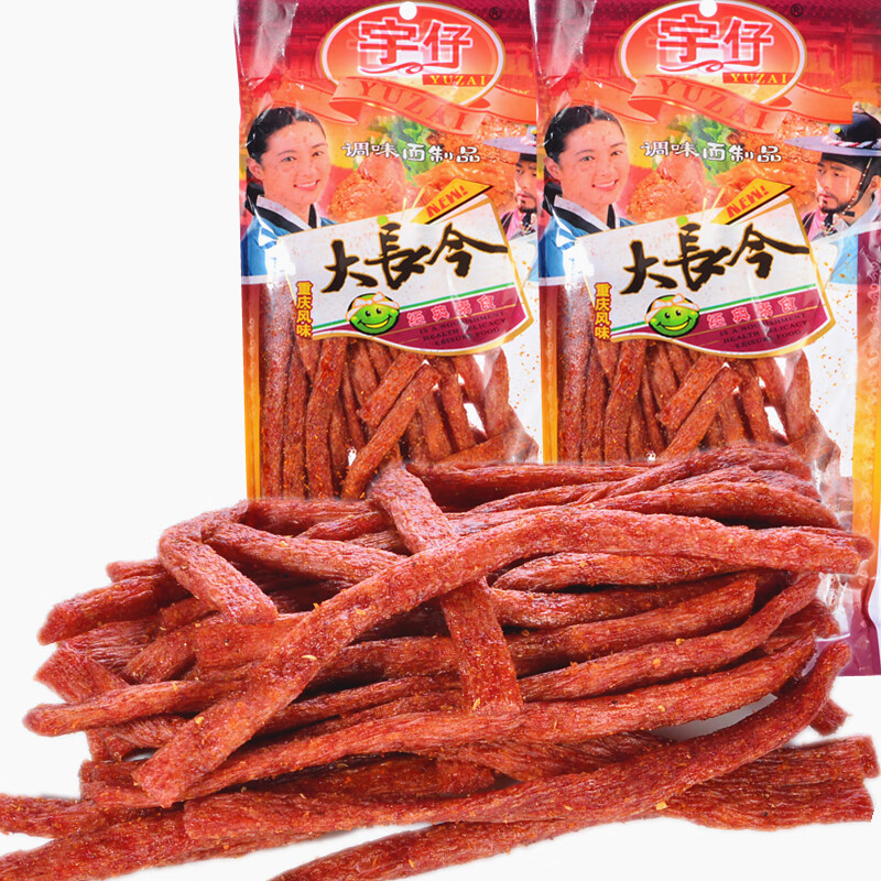 宗彬食品 大包大长今8090后儿时怀旧小吃零食品辣条麻辣根一毛一根