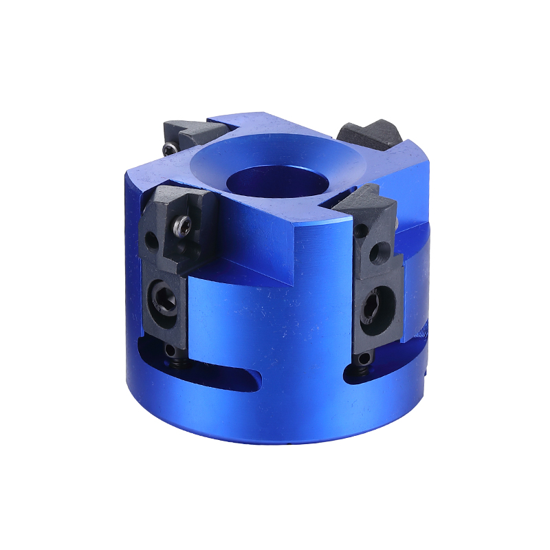 可调式高光刀盘微调铝材刀头铝制高速加硬铣刀 se-80-22-2t整体式