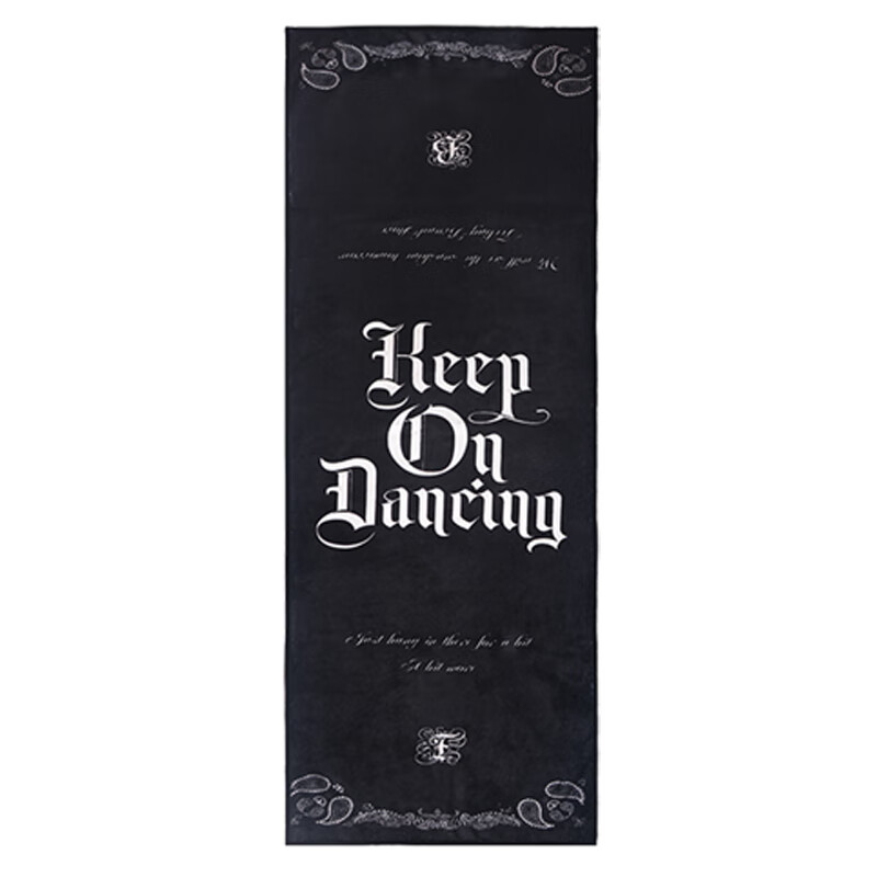 街舞毛巾吸水速干嘻哈运动汗巾美式西海岸头巾花睡神 keepondancing