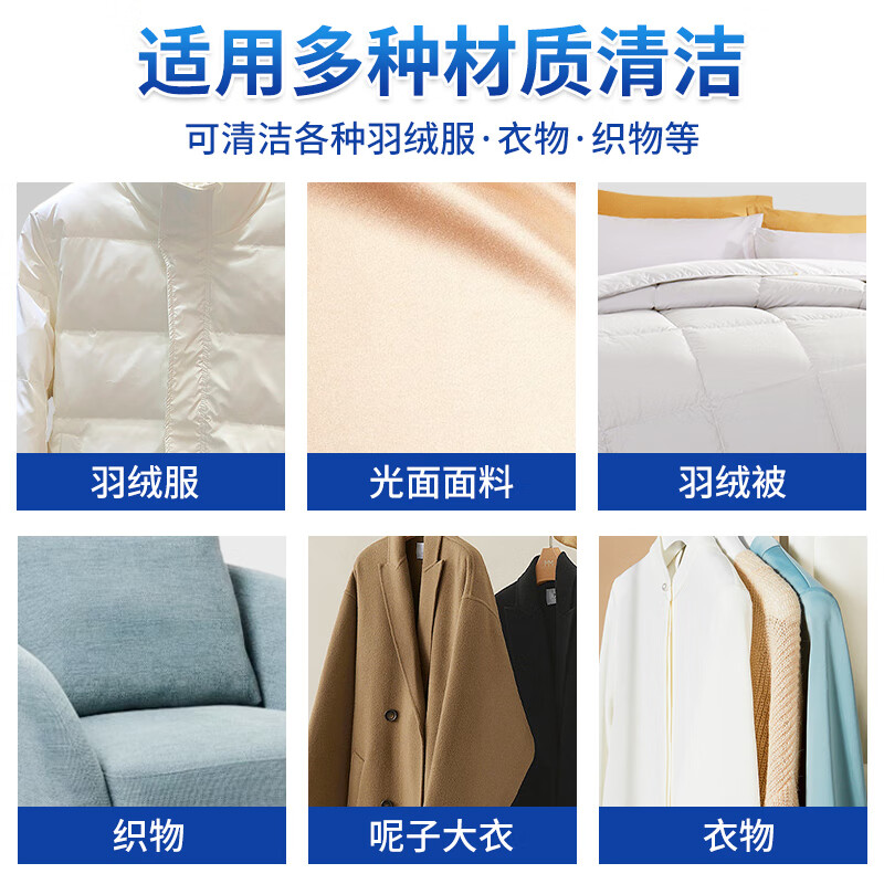 兔力羽绒服干洗剂 免洗喷雾去油渍干洗剂清洗液羽绒服清洁剂干洗喷雾 180ml 3瓶 【羽绒服干洗剂】