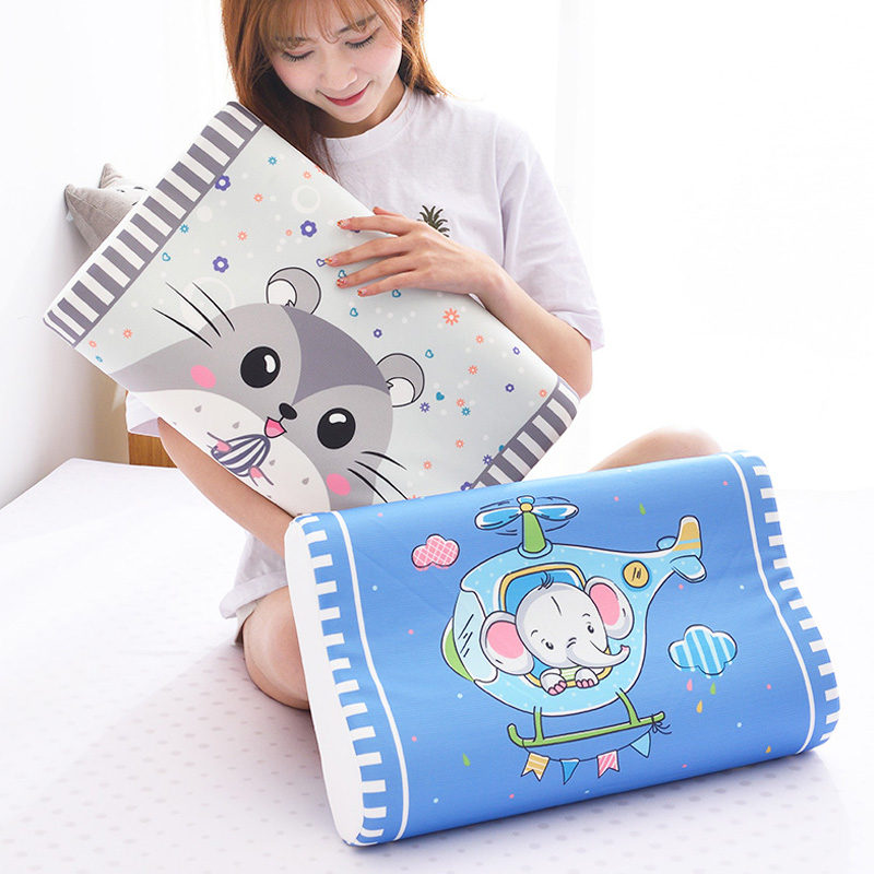 倔老头乳胶枕 学生宿舍单人乳胶枕头同款50x30cm夏季冰丝枕芯单只装