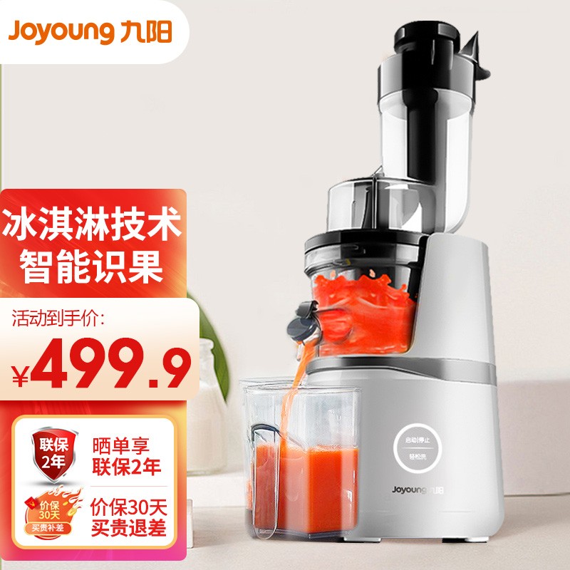 九阳（Joyoung） 原汁机 多功能家用电器榨汁机全自动冷压炸果汁果蔬机渣汁分离 JYZ-V18A