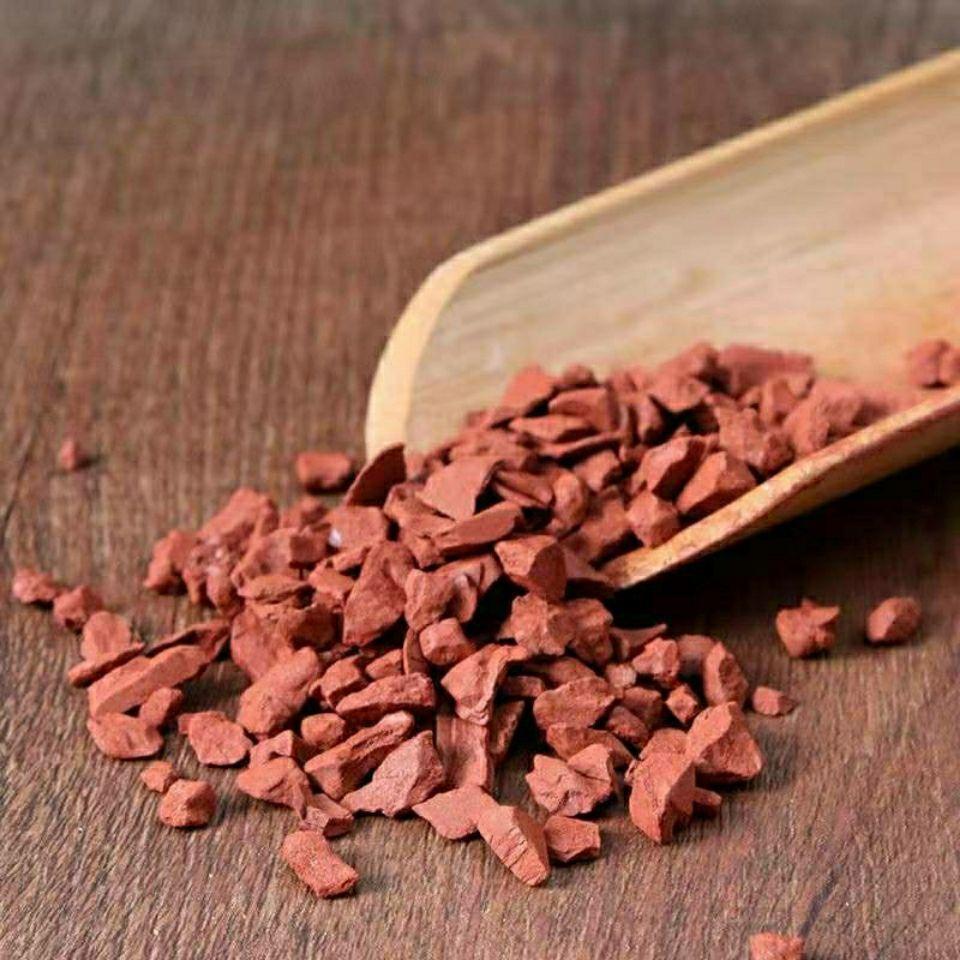 6015啡晨 中药材 代赭石 代赭石粉 赭石 铁朱 赤赭石 煅代赭石 sn