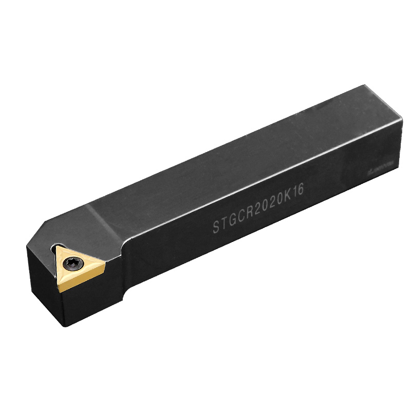 phylina数控外圆车刀刀杆91度stgcr/l三角形数控刀片螺钉式机夹刀