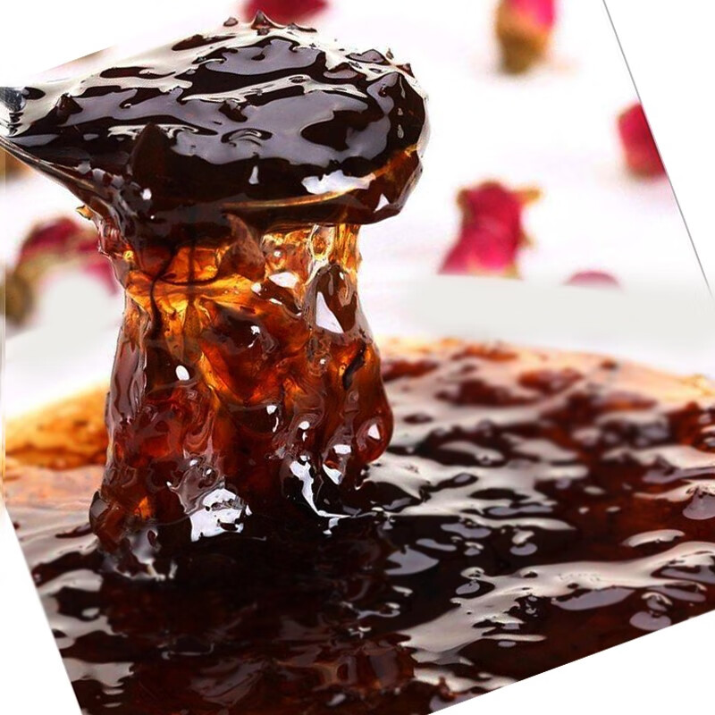 紫金玫瑰平阴玫瑰酱济南特产 早餐面包酱可作奶茶烘焙配料即食玫瑰花酱 玫瑰酱250g