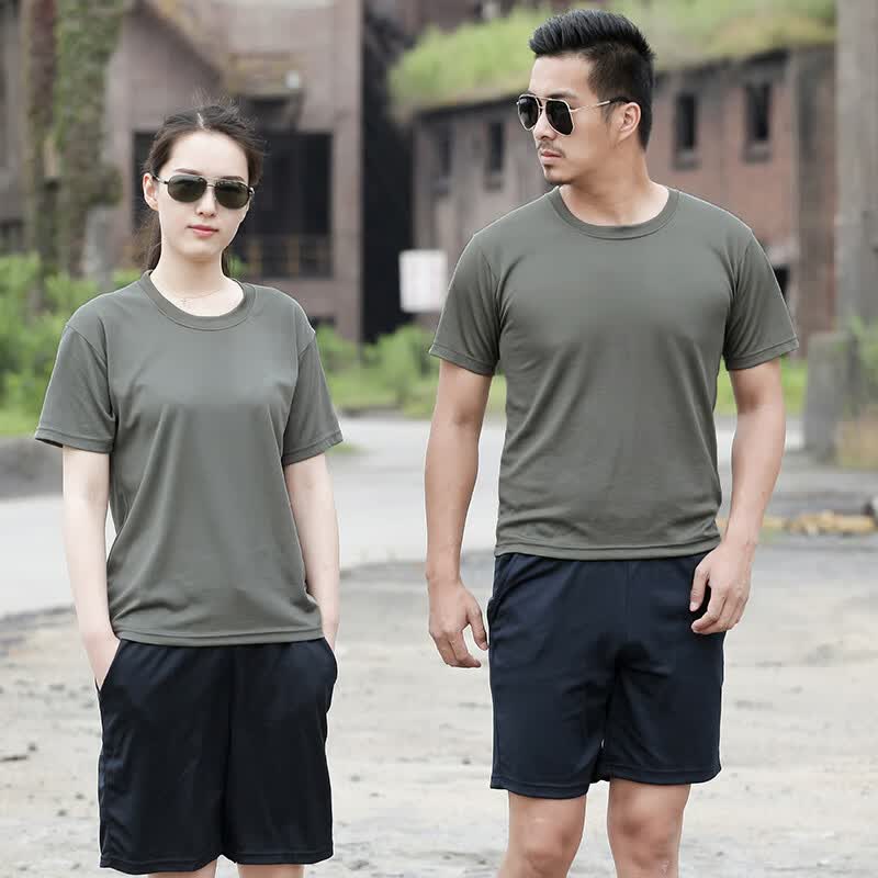 煊陌军训服大学生短袖 训练服套装男夏季大学生军训速干夏令营短 t恤