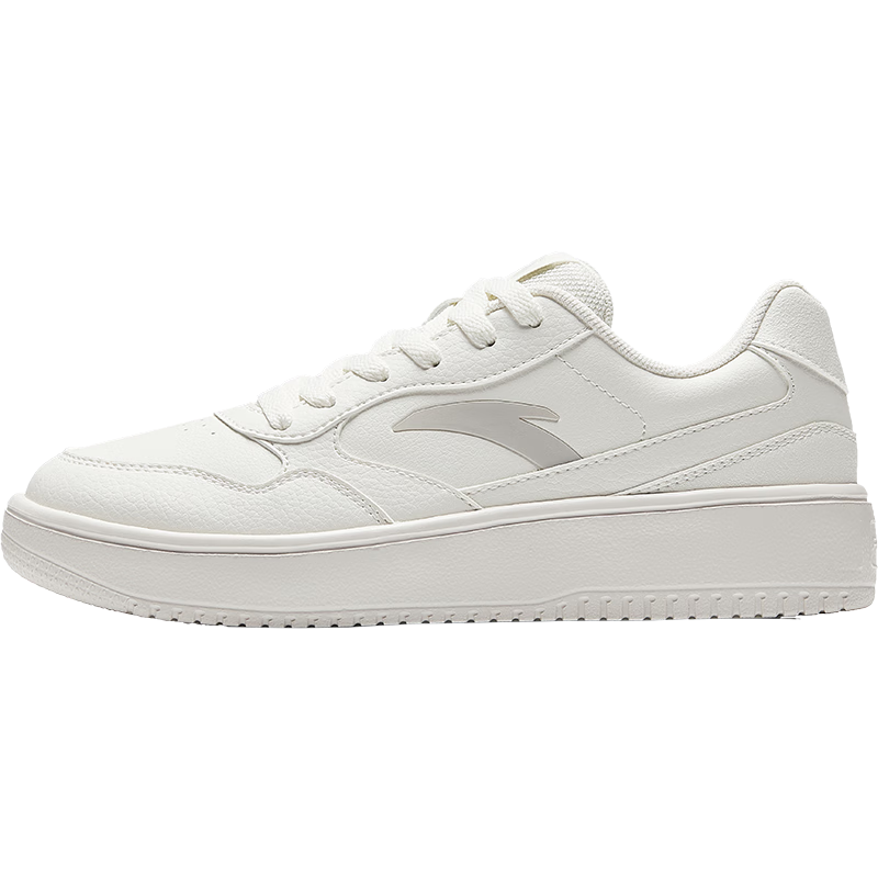 安踏轻程板鞋女鞋新款小白鞋子女轻便百搭男女同款休闲鞋运动鞋