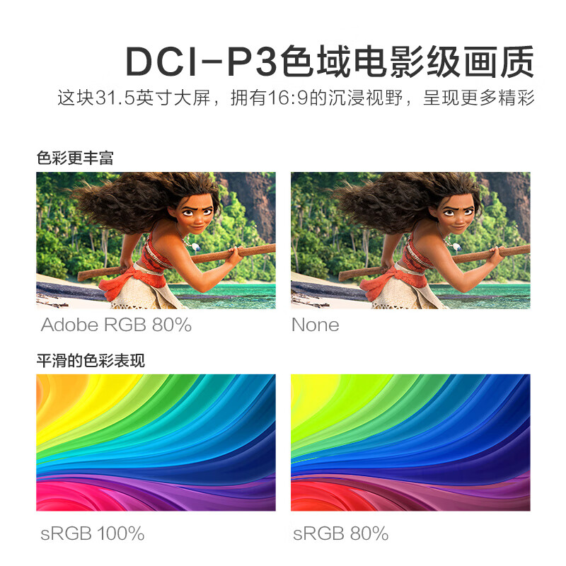 HKC 31.5Ӣ4kĻ ӽ΢߿ ð칫ڹҵⲻPS4̨ʽʾT3252U