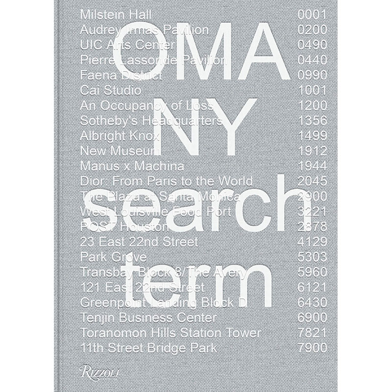 预售英文原版 Oma NY Search Term 大都会建筑事务所 Rizzoli 纽约旧金山摩天住宅楼东京和