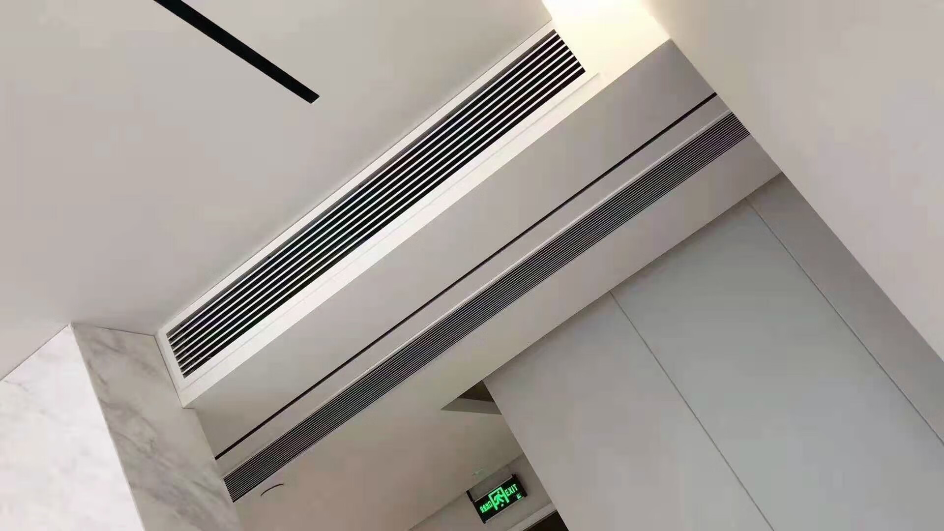 谦设定制条形百叶风口加长中央空调出风口直条风口铝合金空调风口 铝