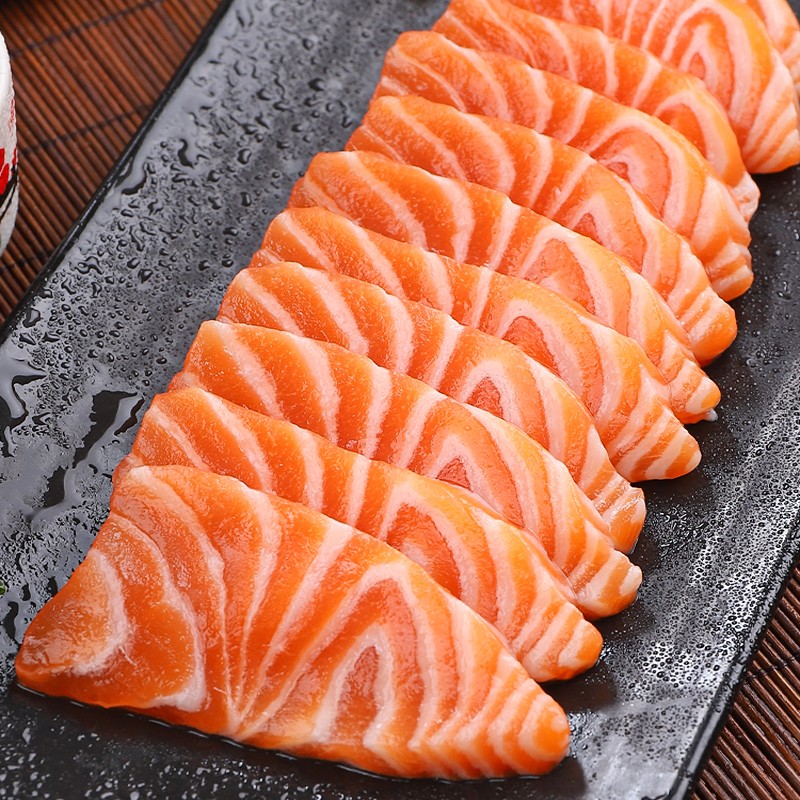 三蟹岛 整条三文鱼 进口新鲜三文鱼大西洋鲑刺身整条海鱼海鲜水产礼盒 整条三文鱼礼盒 14斤