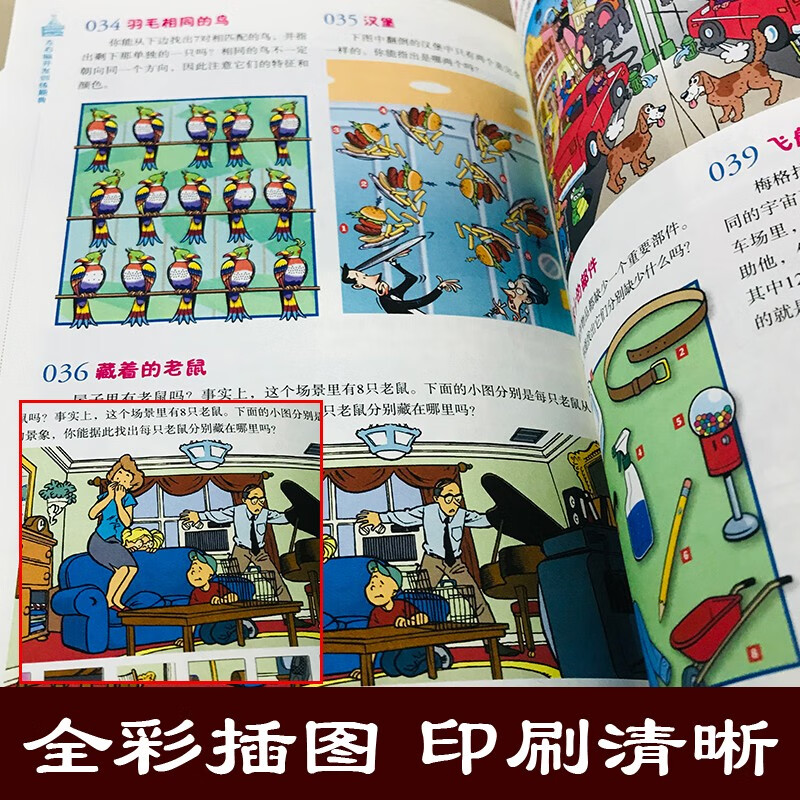 左右脑开发训练题典：彩书馆（16开四色平装）