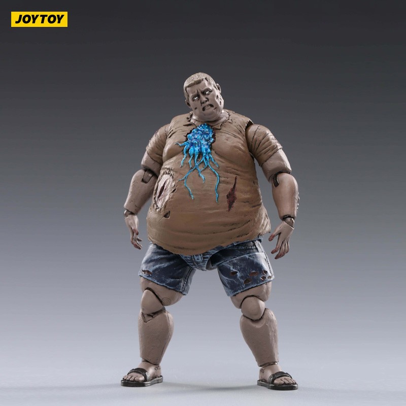 75寸人偶 1/18明日之后 僵尸 丧尸 军事模型 可动人手办 胖子
