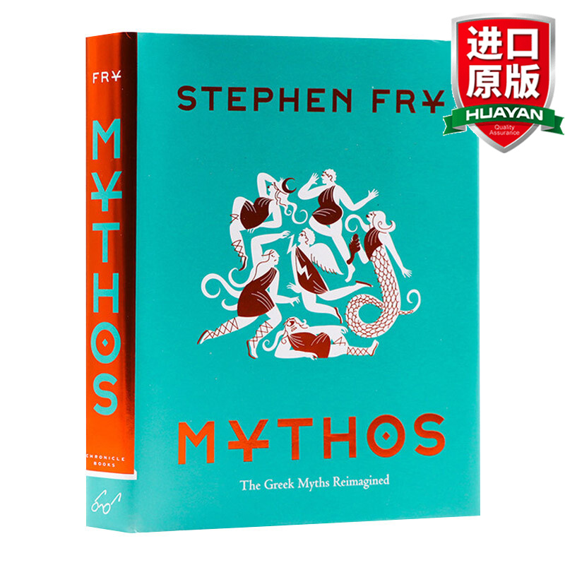 mythos 英文原版 希腊神话故事 精装插图版 stephen fry 英文版 进口