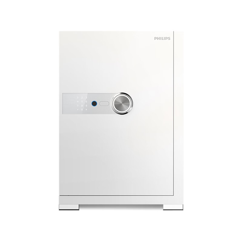 飞利浦保险柜201家用办公室入衣柜 新款智能WIFI智联APP推送 指纹密码双识别机械伸缩手柄防搬走保险箱 暮色蓝 WiFi智联【高72.1厘米 重71公斤】