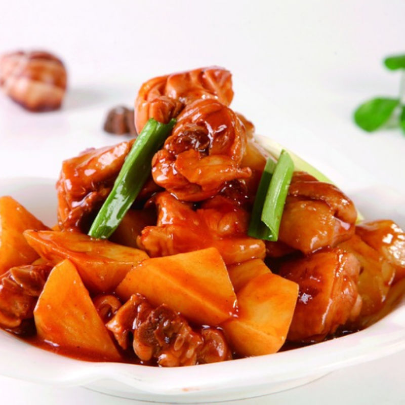 宏嘉睿 新鲜活杀黄焖鸡块鸡腿块速冻鸡腿肉鸡腿鸡块 黄焖鸡块(2斤装)