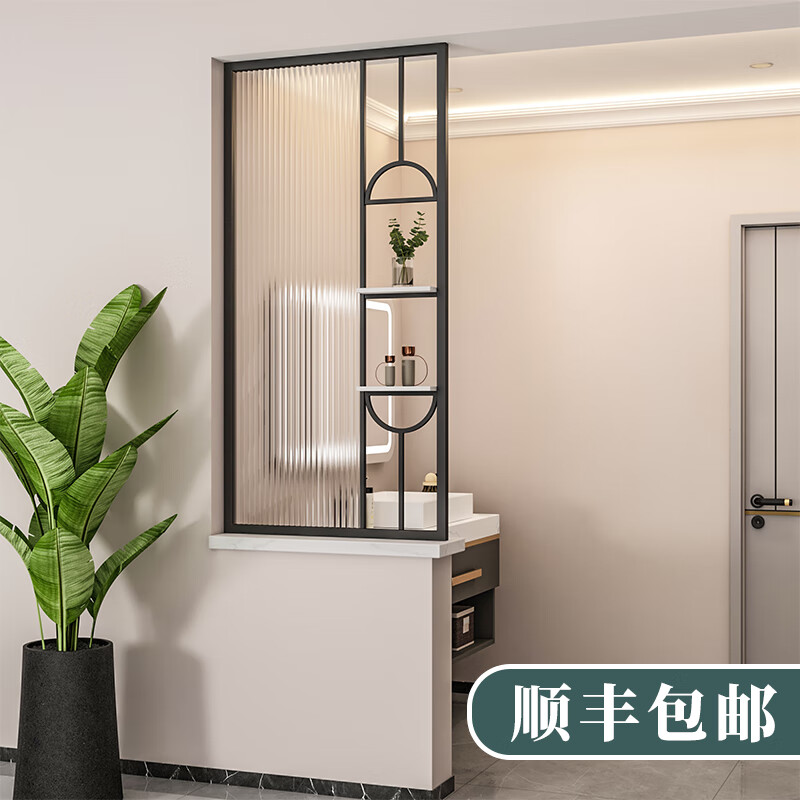 妙普乐高品质屏风隔断柜 2024新款现代简约卫生间长虹