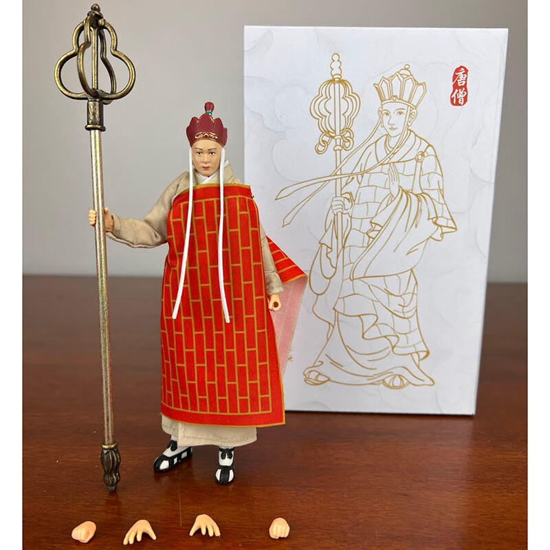 昱钧西游记手办唐僧孙悟空猪八戒沙和尚关节可动唐三藏可配加特林玩具