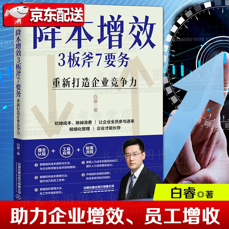 降本增效3板斧7要务-重新打造企业竞争力 白睿 企业人力资源管理书 企业管理人力资源管理书籍 降本增效3板斧7要务-重新打造企业竞争力