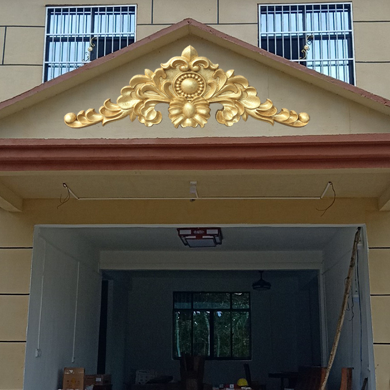 别墅外墙装饰浮雕eps泡沫线条外墙画花板别墅门头山花酒店砂岩浮