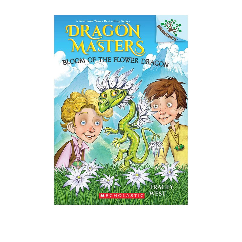 预售 驯龙大师 21 Dragon Masters 学乐大树系列Bloom of the Flower Dragon 英文原版桥梁章节书 . 梦想童趣城