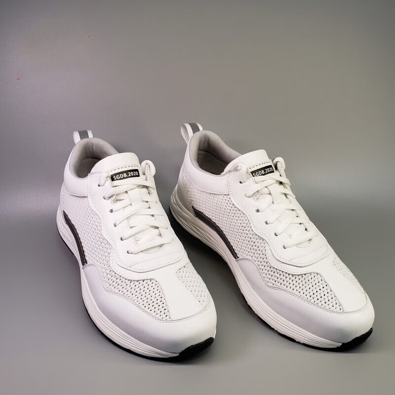 池爱订做高低鞋长短脚鞋小白鞋白色休闲运动鞋板鞋高低鞋残疾人增高鞋