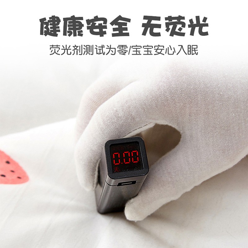 boxbaby儿童夏凉被婴儿夏季薄被棉被春秋被宝宝空调被幼儿园被子午睡被子 紫色小鸭【110cm×145cm】