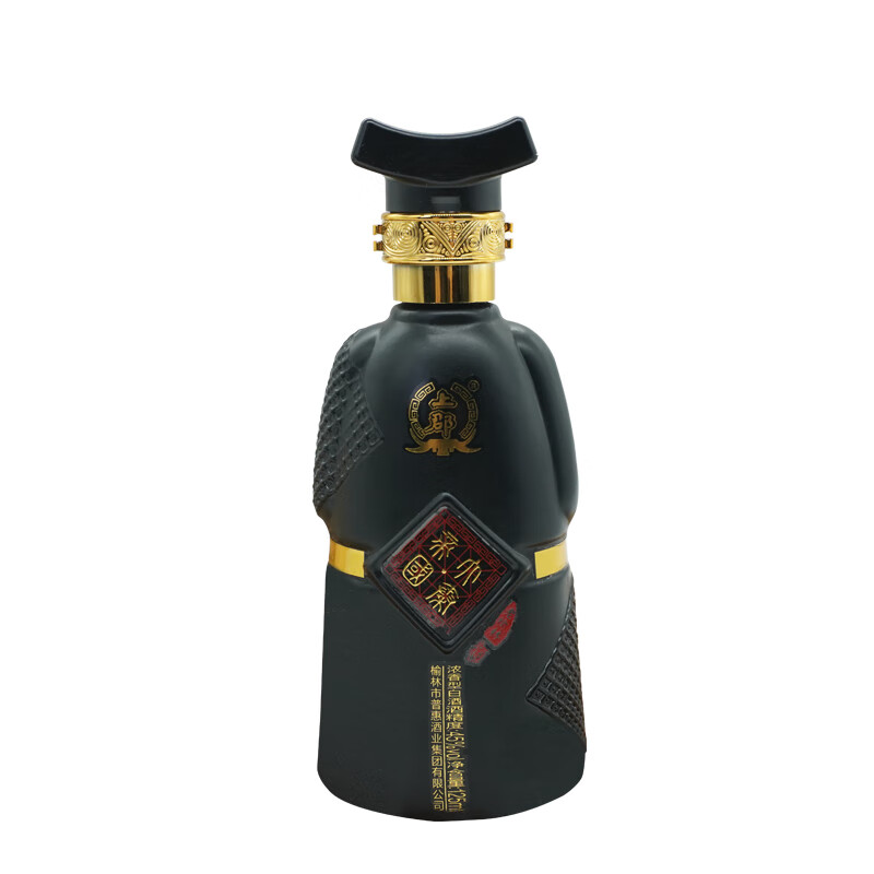 老榆林【酒厂店铺】大秦帝国小上将125mL45度浓香型白酒单瓶裸瓶 45度 125mL 1瓶