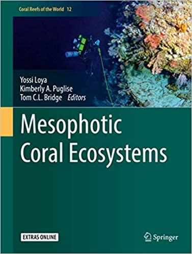 预订 高被引Mesophotic Coral Ecosystems (2019)