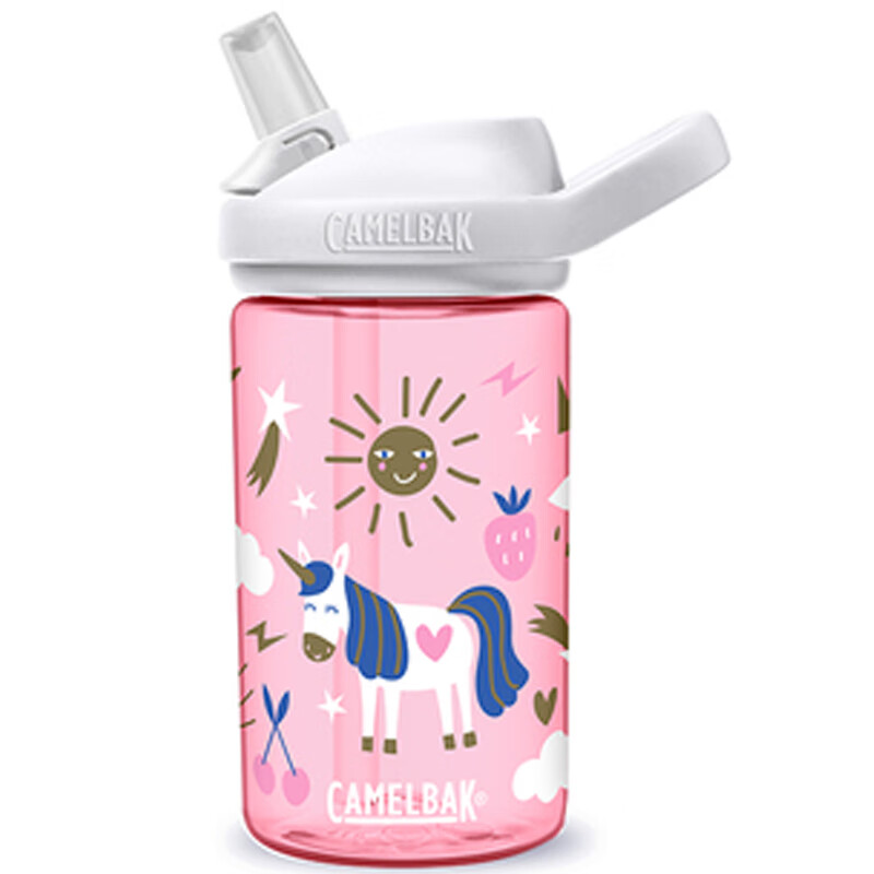 驼峰水杯camelbak儿童水杯吸管防摔水杯杯小学生欧阳娜娜同款口杯 独角兽(20款粉色-送防尘盖)  #