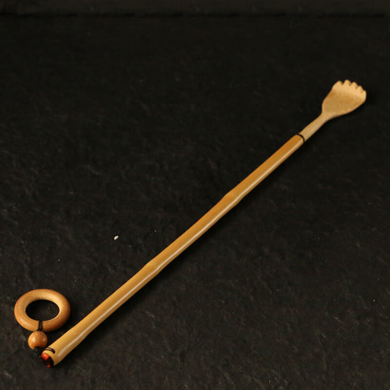 美芙仁精品纯手工精磨实心老玉竹竹手柄痒痒挠精工制作竹节不求人挠痒