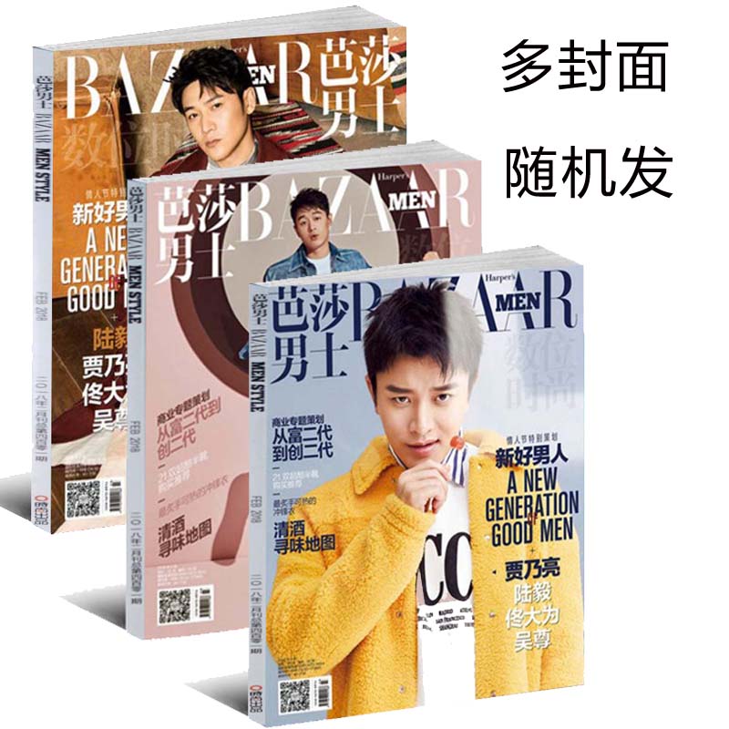 时尚先生男人装智族睿士风度芭莎男士时装20232221201918年123456 [10本打包]芭莎男士2021年(