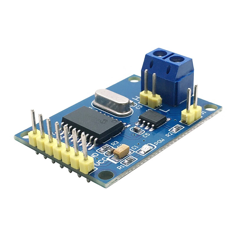丢石头 mcp2515 can总线模块 tja1050接收器 spi接口 can通信模块