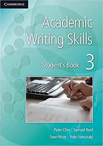 预订academic writing skills 3 students book