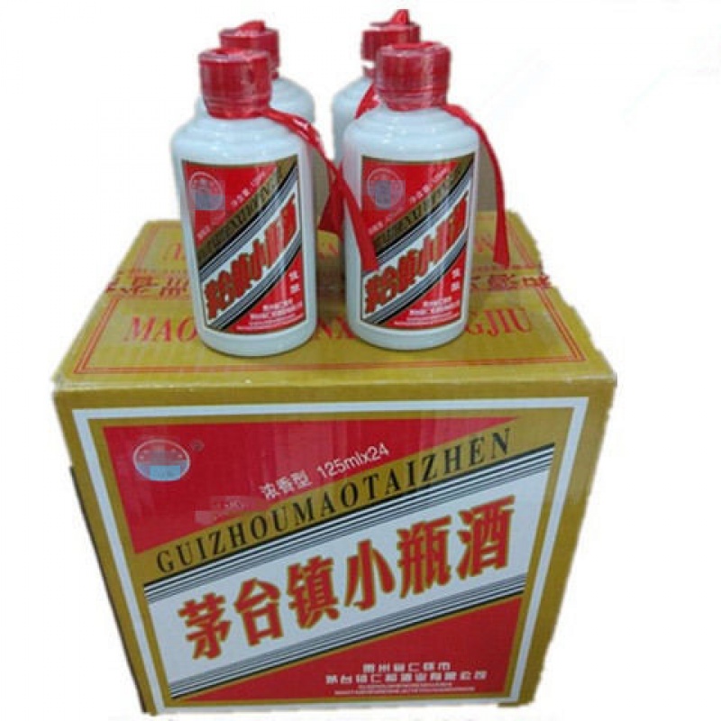 茅台镇小瓶酒  125ml*24瓶整箱装 42度浓香型白酒