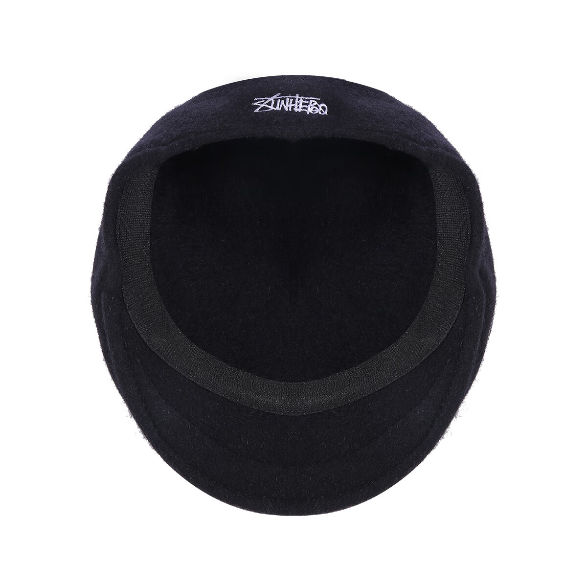 sunhero美潮毛尼贝雷帽反戴前进帽复古雅痞风显脸小画家帽秋款 品牌涂鸦贝雷帽 M （55-57cm）[女款或小头男]