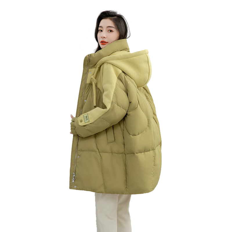 ���ڲ�����ѼѼ��YAYA��١���ͬ�����޷�Ů2023���¿���г���������ñ�Ӻ�ů����HS Ħ��ɫ 150/76A