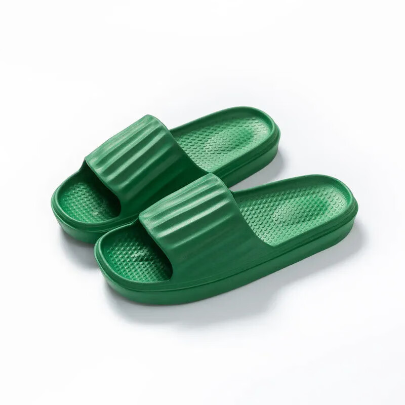 拖鞋女家居家室内浴室防滑静音轻便外穿凉鞋男家用拖鞋 bv绿【女款】