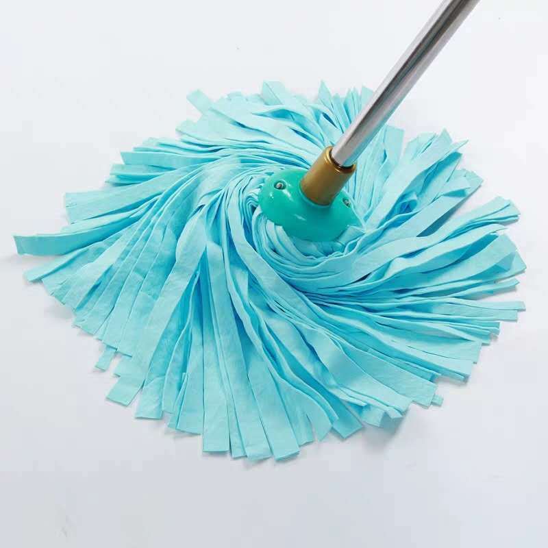 鹿皮拖把鹿皮巾拖把圆头老式墩布鸡皮巾鹿皮绒吸水pva传统家用拖布一拖净纤雅洁（QianYaJie） 圆头2头2杆(两套加大升级款)