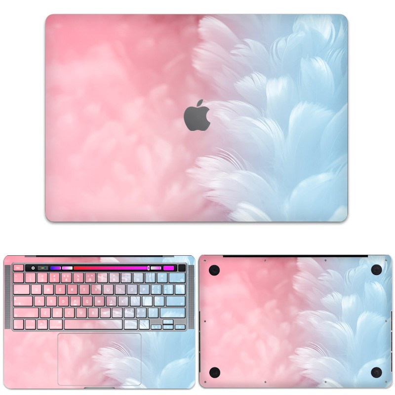 咔咔鱼苹果电脑贴纸macbookpro13贴膜air13.6/15.