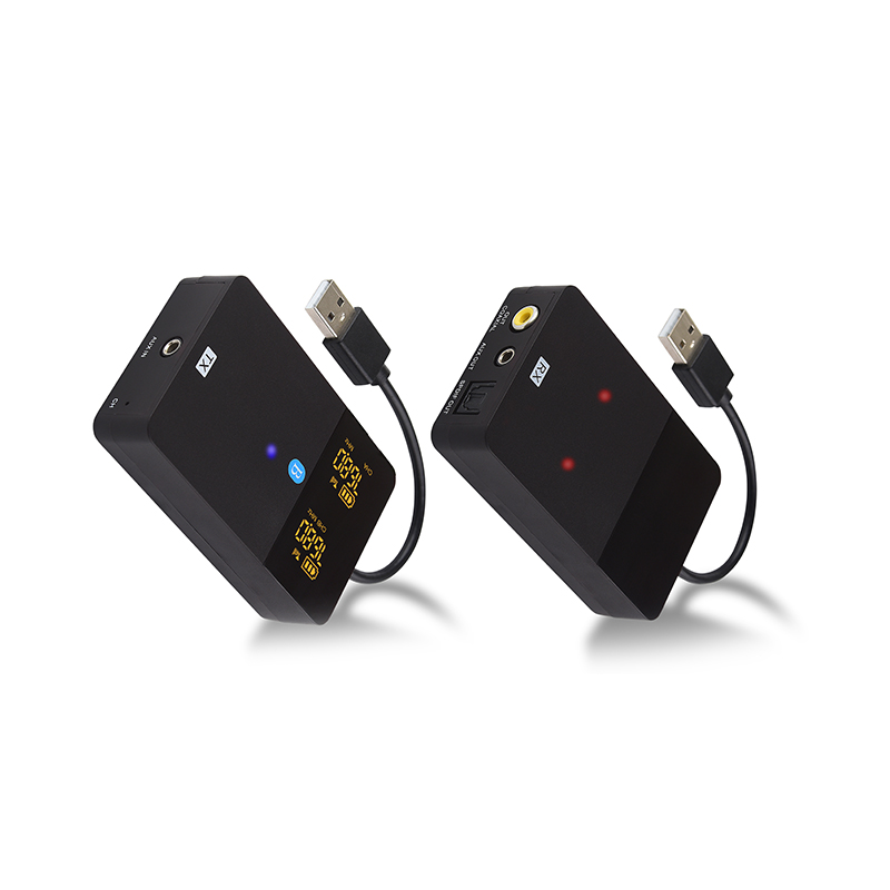 5 av 光纤蓝牙延长200米穿墙功放有源音响会议音箱au682 au682一收一