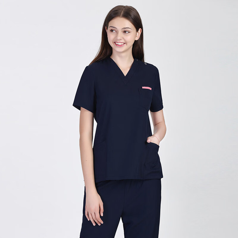 手术洗手衣牙科医生美容服刷手服医美工作服韩式男女短袖弹力套装药房