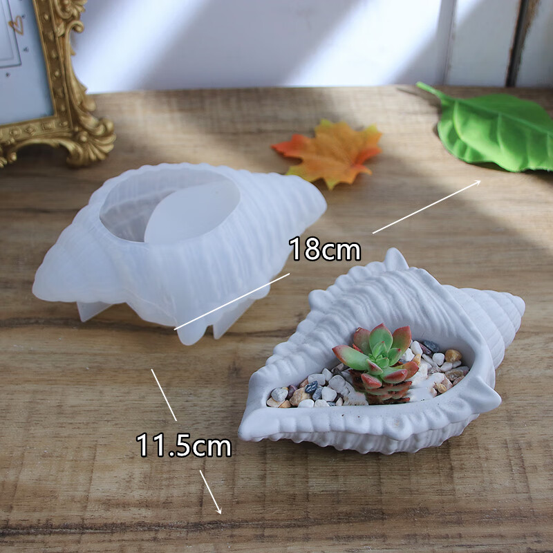 澳颜莱水滴收纳罐模具 滴胶环氧树脂水泥混凝土硅胶模具多肉花盆花瓶