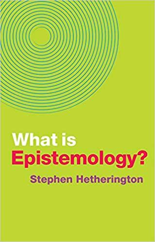 (平装)what is epistemology?
