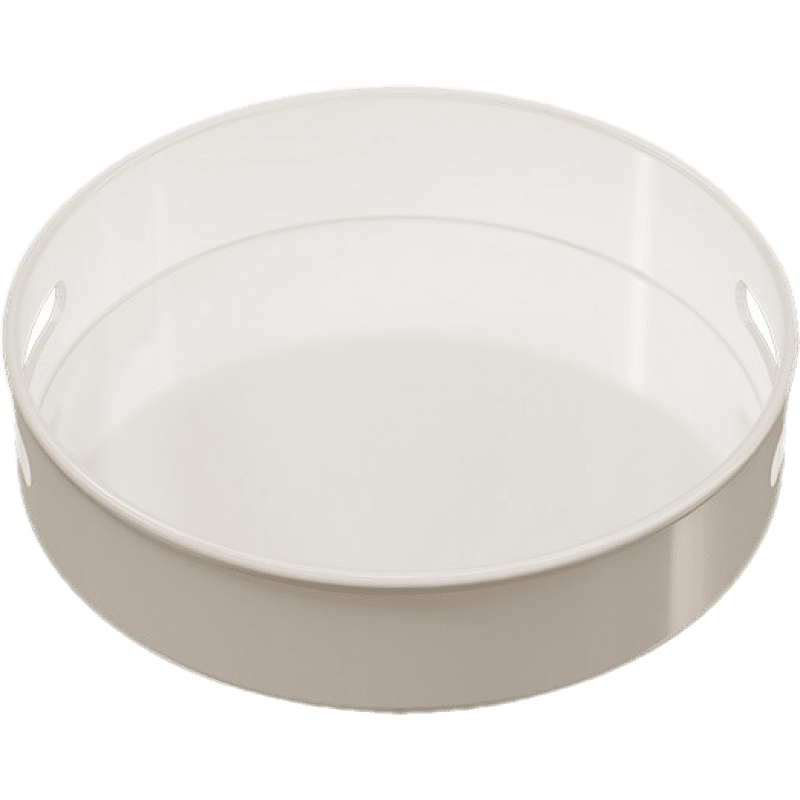 水天一方 装米桶家用防虫防潮密封20斤大米缸10斤米箱杂粮面粉食品级储存罐 大号白色(20斤米左右)